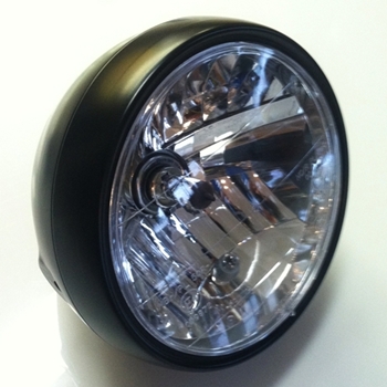 black 6 3/4" headlight