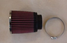 kymco air filter k&n mongoose 250