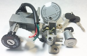 key set ignition switch agility 125 kymco